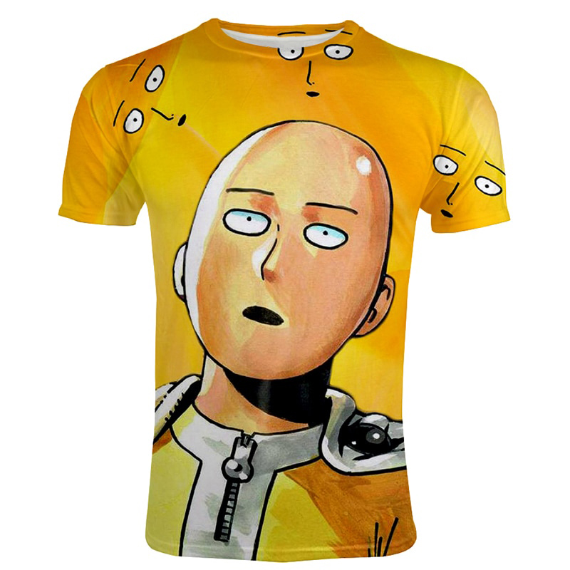 New Style Anime One Punch Man 3D Print T Shirt