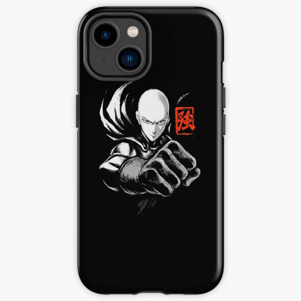 Ink Punch Manga Anime Hero Japanese Kanji Iphone Case