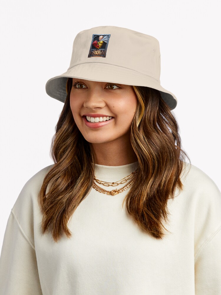 Best Powerful Bald Hero Bold Exclusive Design Bucket Hat - Image 2