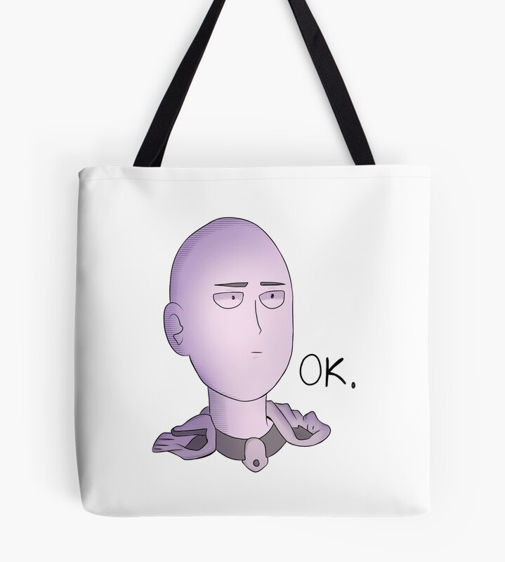 Scribble Ok Tote Bag
