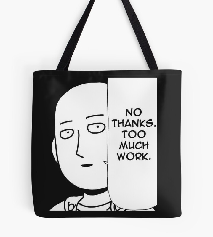 Comic Face Tote Bag