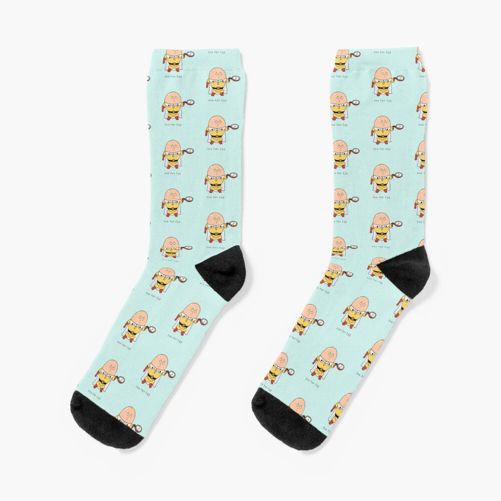 Anime Hero Egg Socks